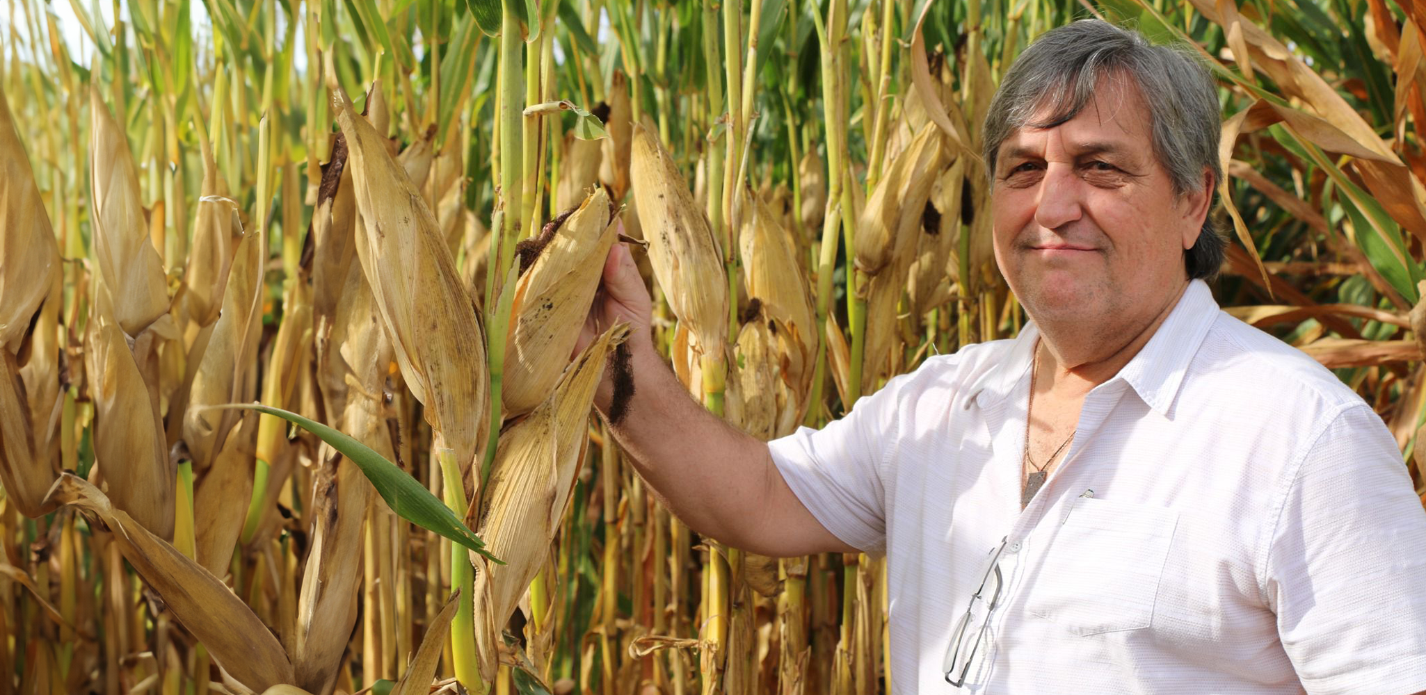 Marte Vega, líder productor, habla sobre la falta de agua y bajos precios en maíz.