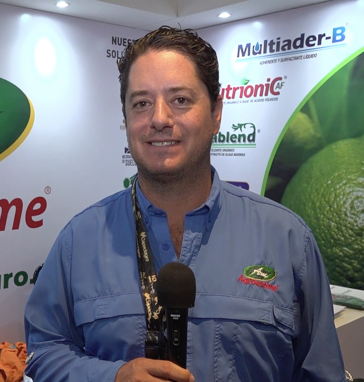 Diego Hernández Preciado, de Agroestime, habla sobre el congreso de hortalizas y crucíferas.