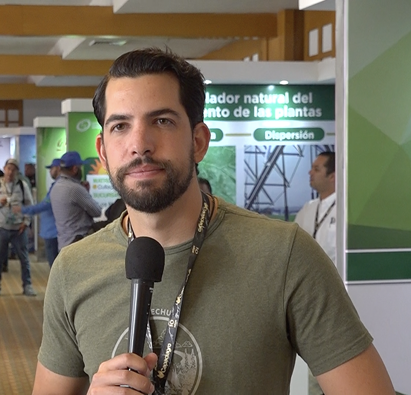 Andrés Neira Nicolás habla sobre el congreso de hortalizas y crucíferas.